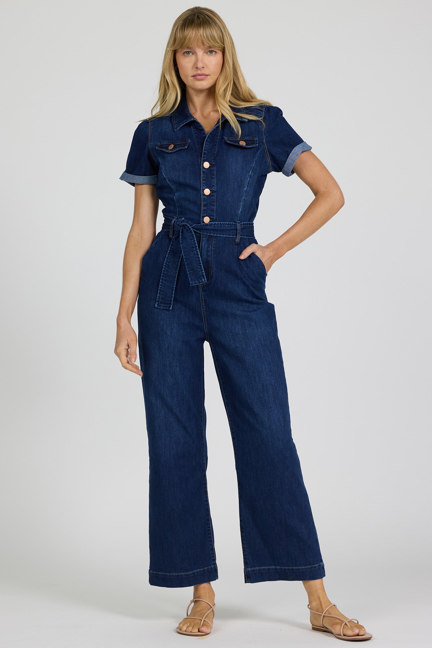 Dear John Riveter Denim Jumpsuit