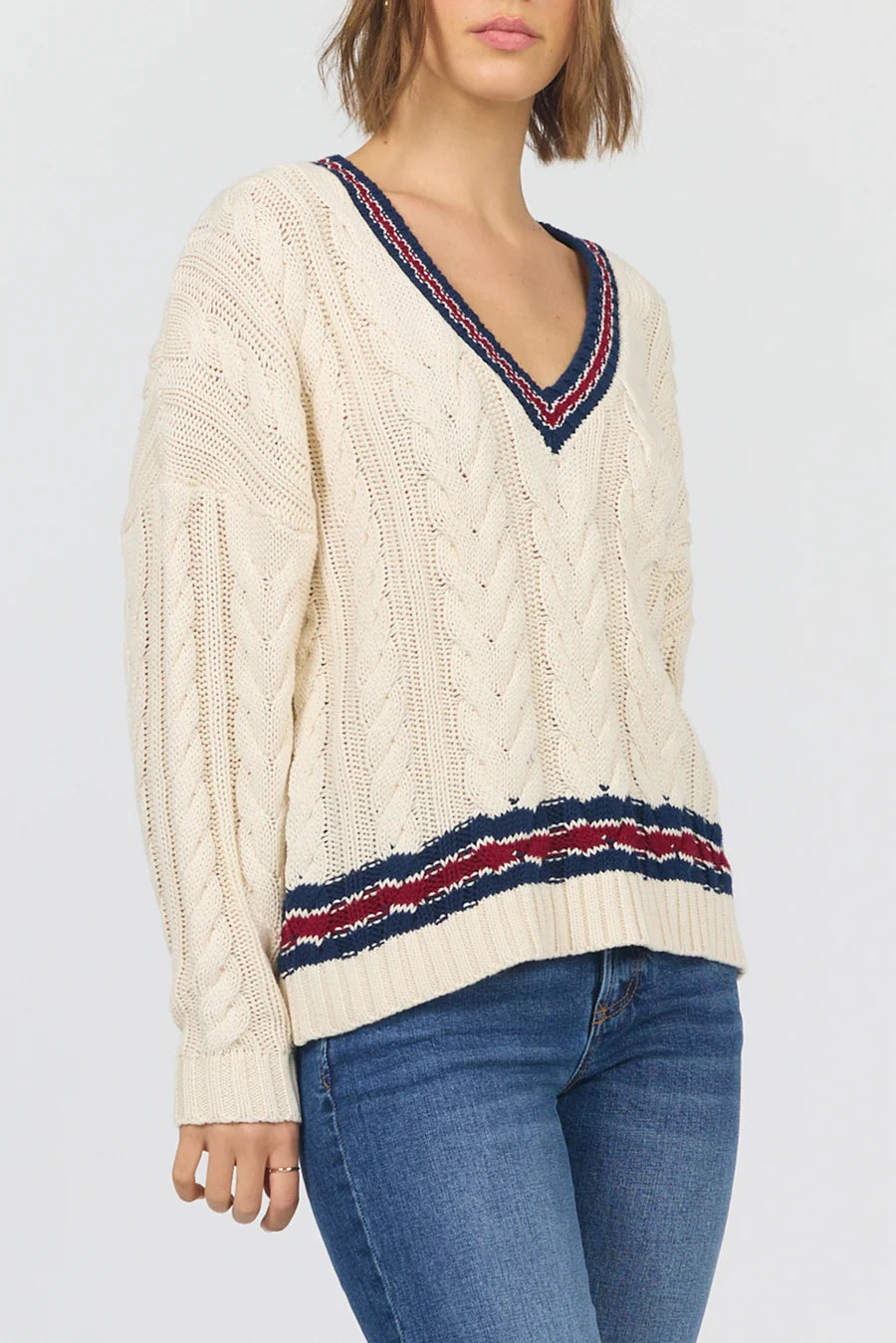 Dear John Academy Stripes Knit Sweater