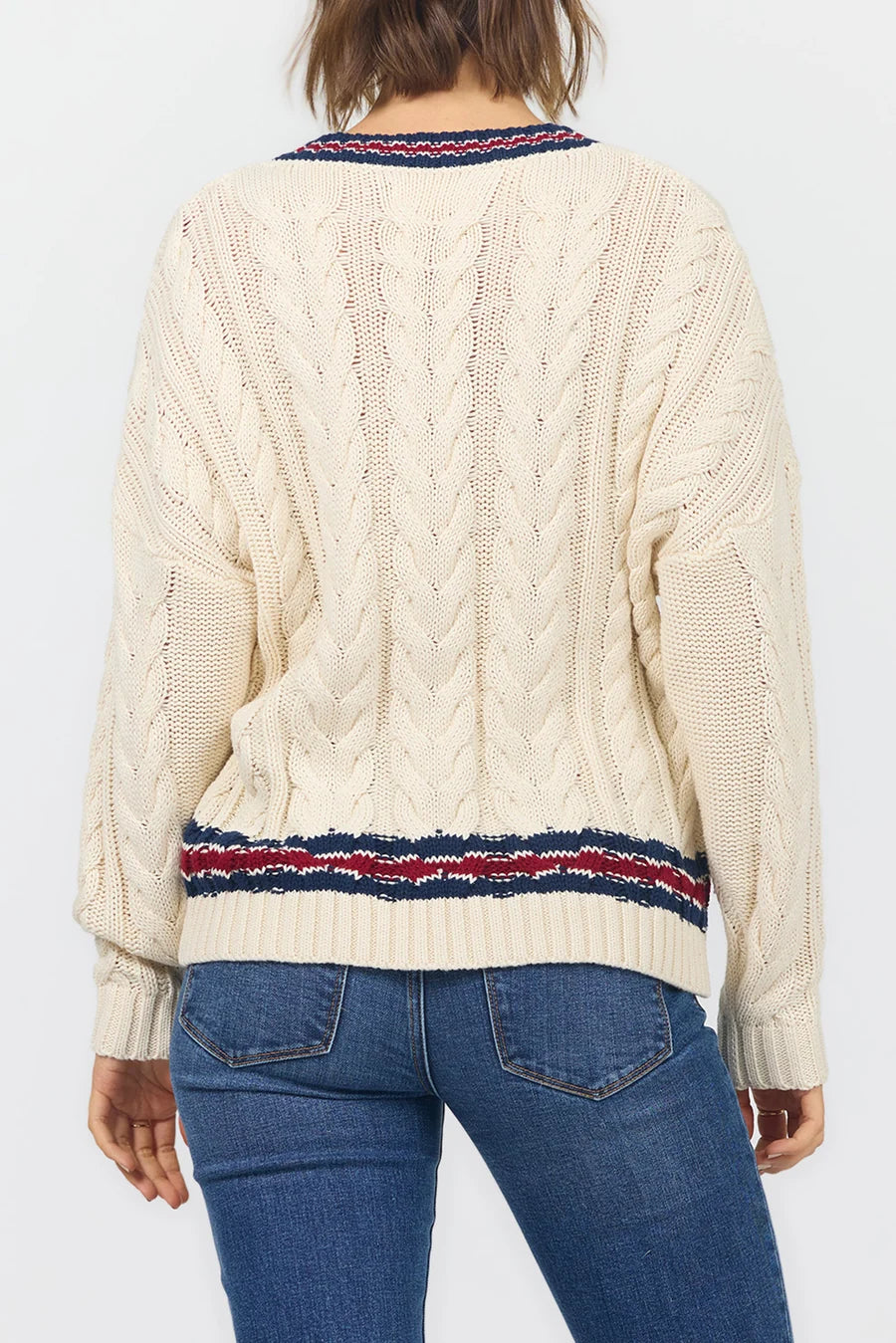 Dear John Academy Stripes Knit Sweater