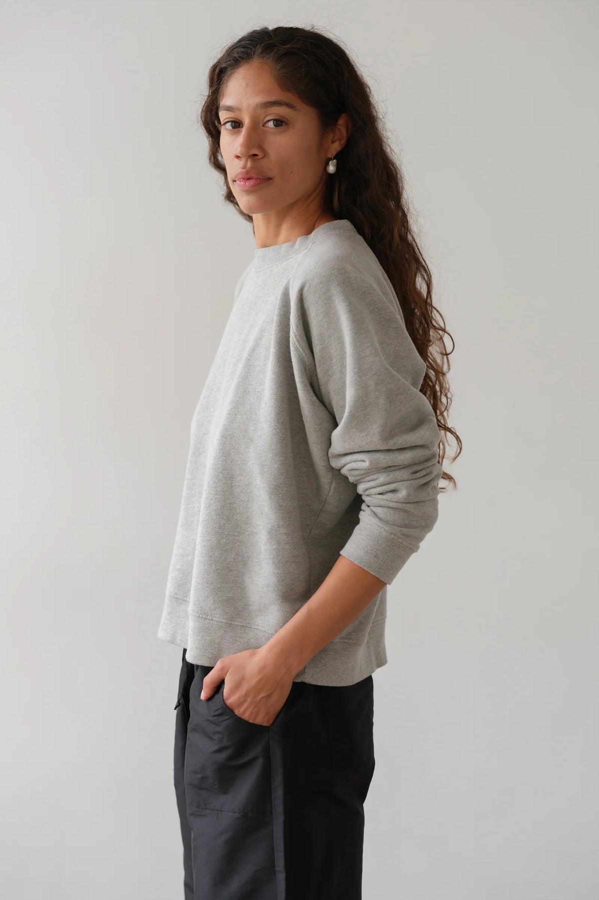 Donni The Eco-Terry Crewneck Sweatshirt