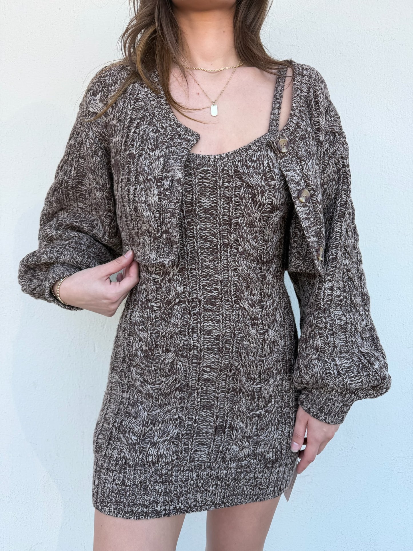 for love and lemons knit dress For Love and Lemons Jade Spring Sweater Dress XL NWT