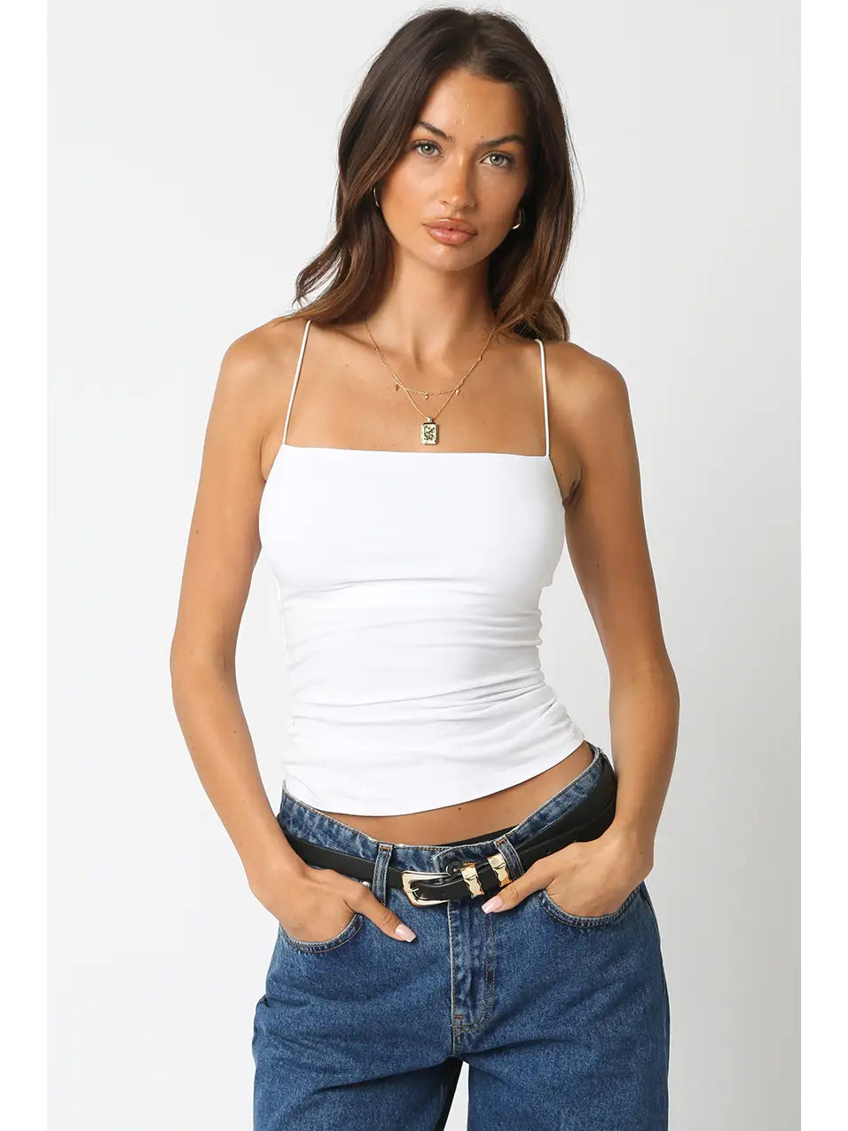 Emmy Skinny Strap Tank Top