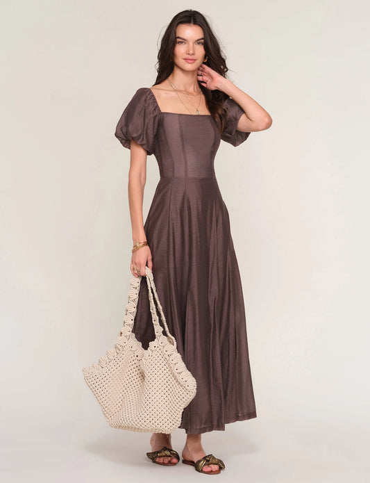 Heartloom Matisse Bubble Sleeve Maxi Dress