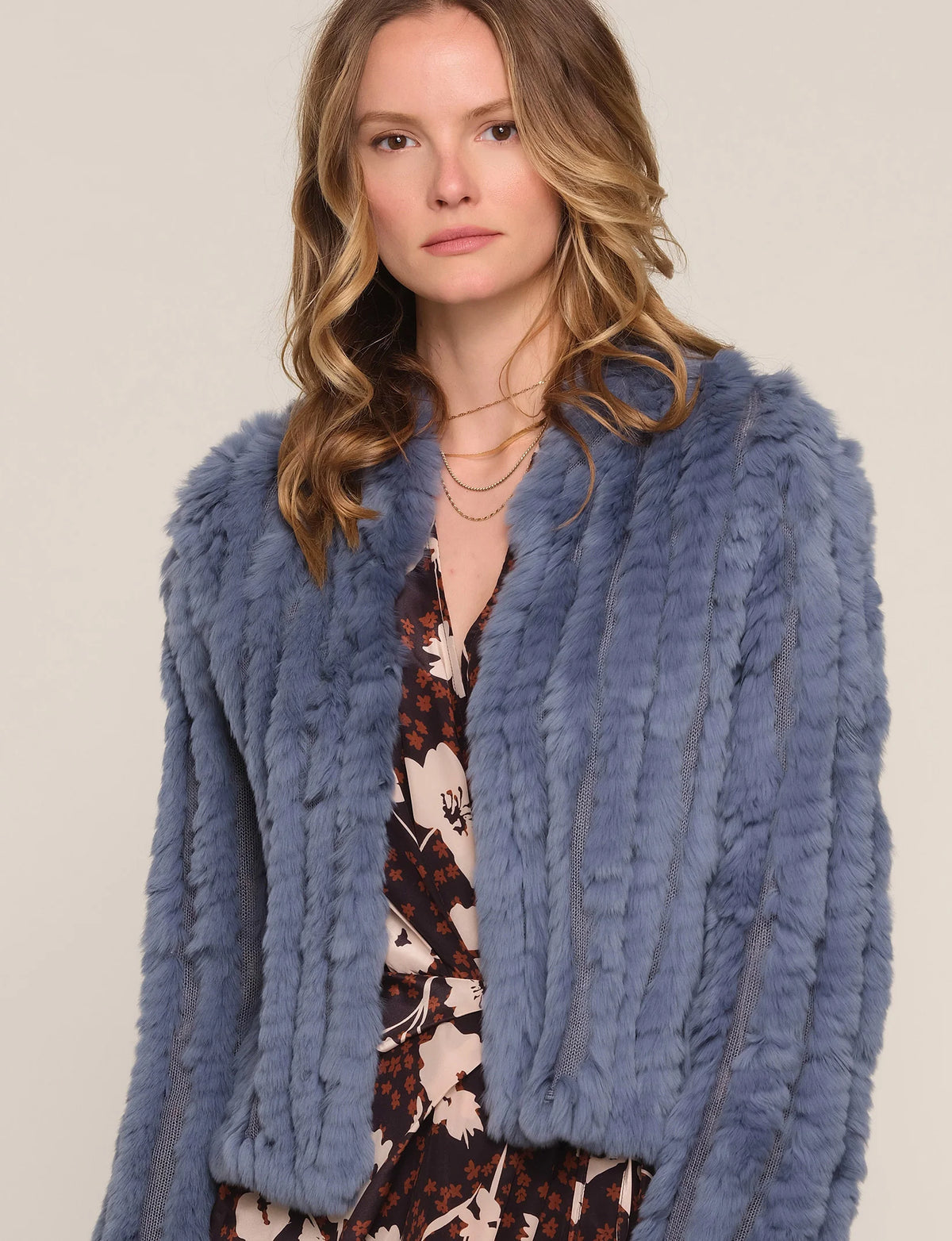 Heartloom Rosa Furr Cropped Jacket
