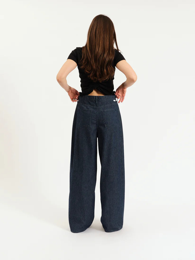 Daze Denim Highland Adjustable Stripe Extreme Baggy