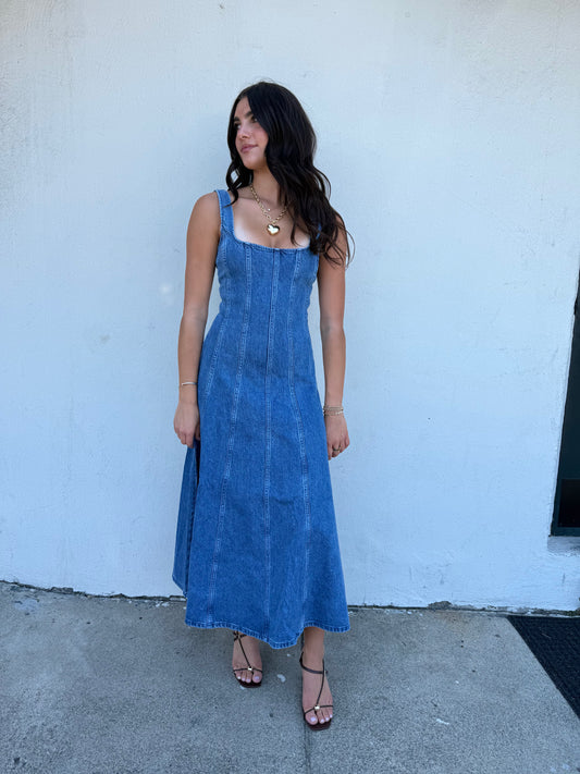 Show Me Your Mumu Prim Midi Dress