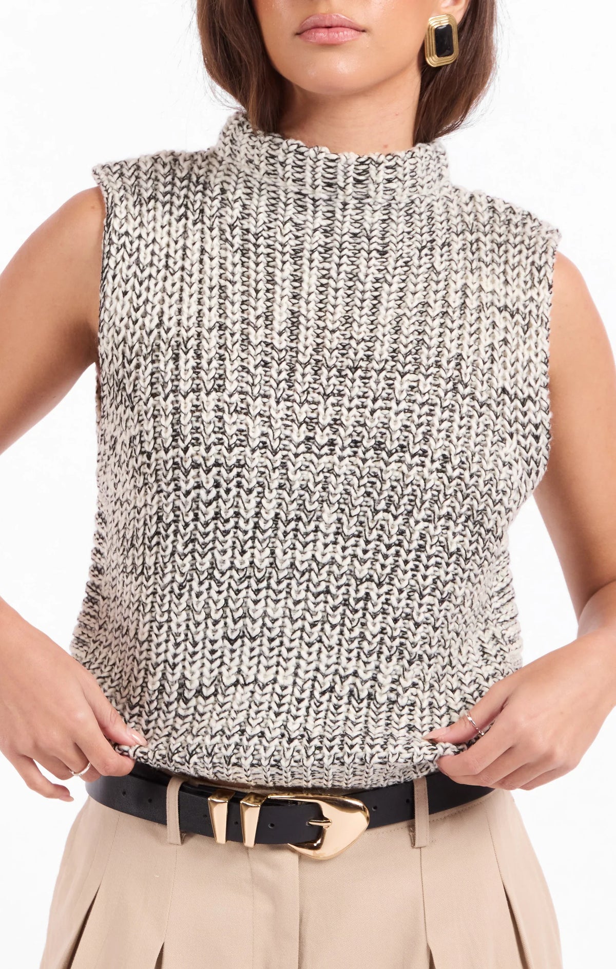 Sage The Label Williams Sleeveless Sweater