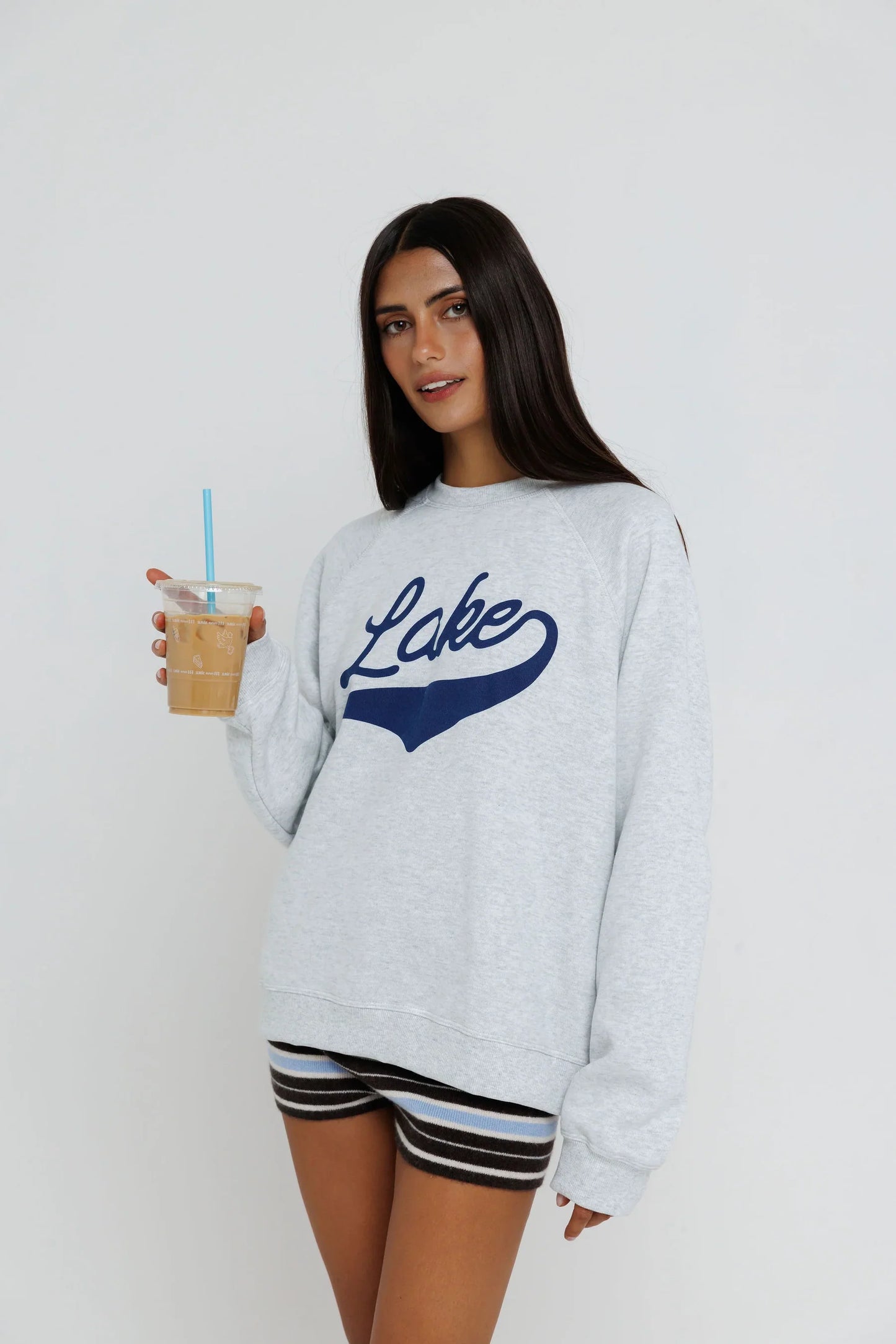 Sunny Somewhere Lake Raglan Sweatshirt