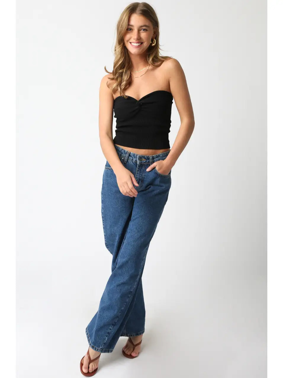 Laken Twist Tube Top