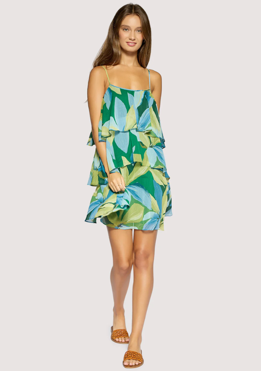 Lost + Wander Neroli Wave Mini Dress