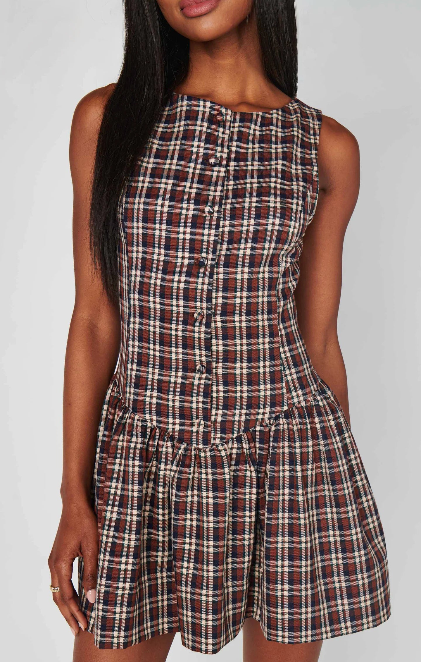 Show Me Your Mumu Gingham Mini Dress