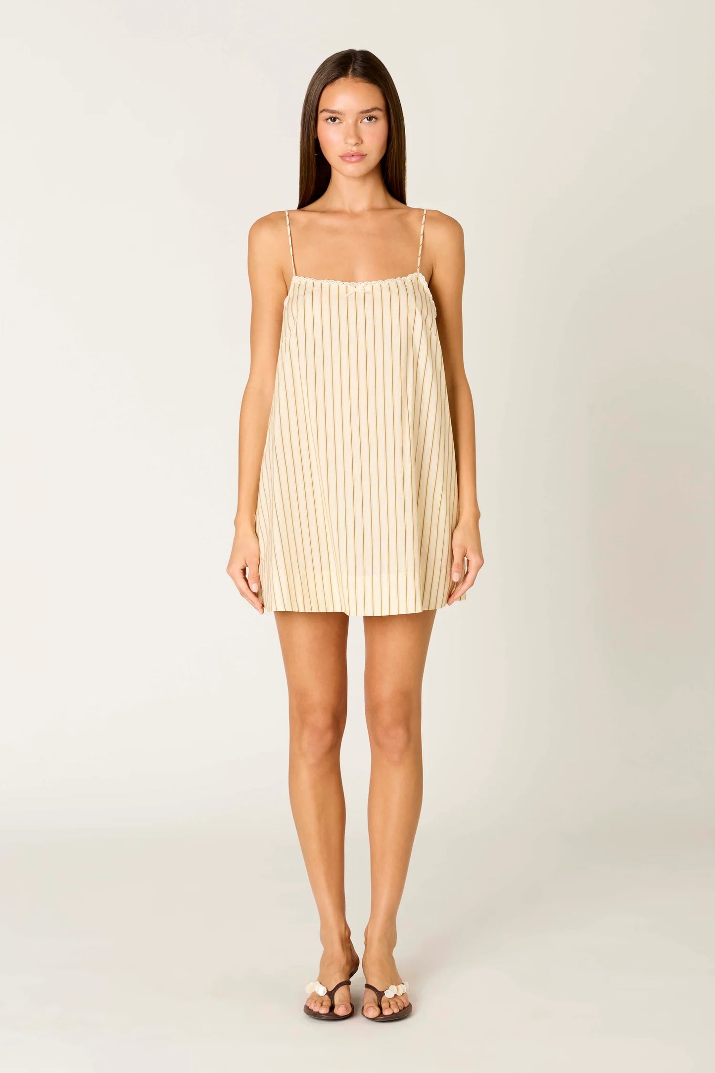 NIA Vera Stripe Mini Dress