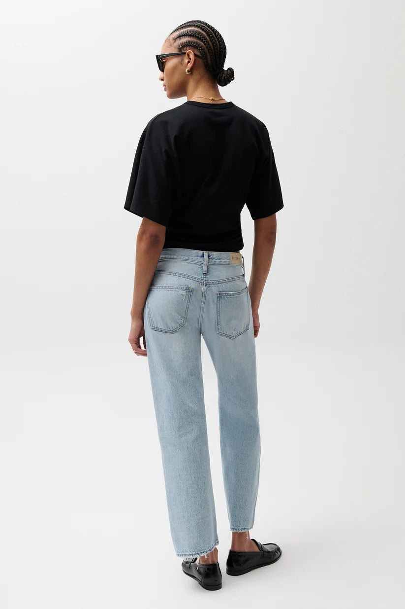 Pistola Lexi Mid Rise Bowed Straight Leg Dolce Vita