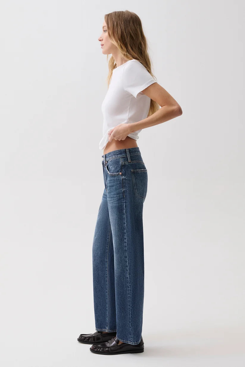Pistola Lexi Mid Rise Bowed Straight