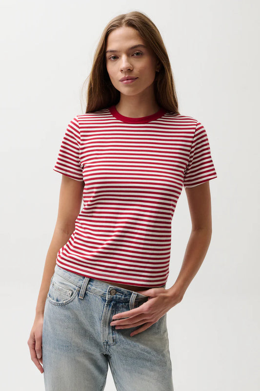 Pistola Alba Shrunken Striped Tee