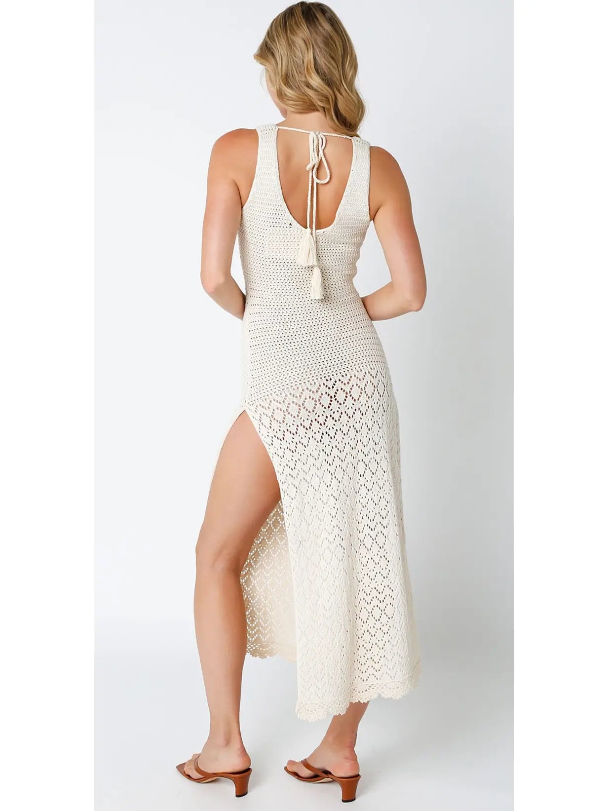 Pamela Crochet Cover Up Dress