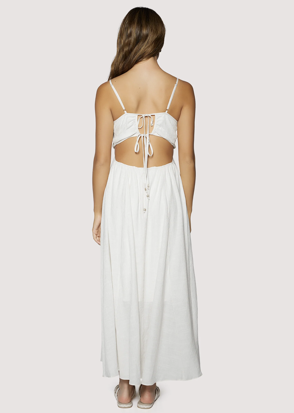 Lost + Wander Sand Whisper Maxi Dress