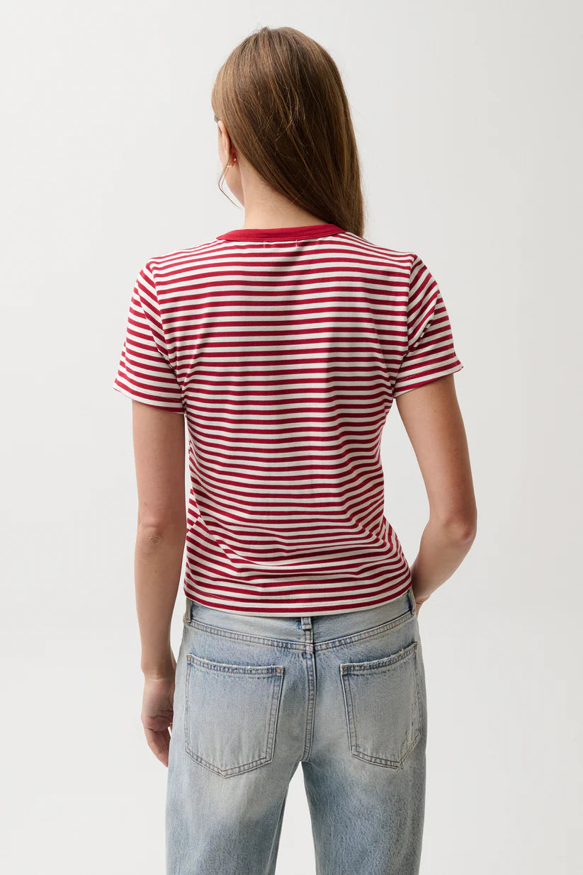 Pistola Alba Shrunken Striped Tee