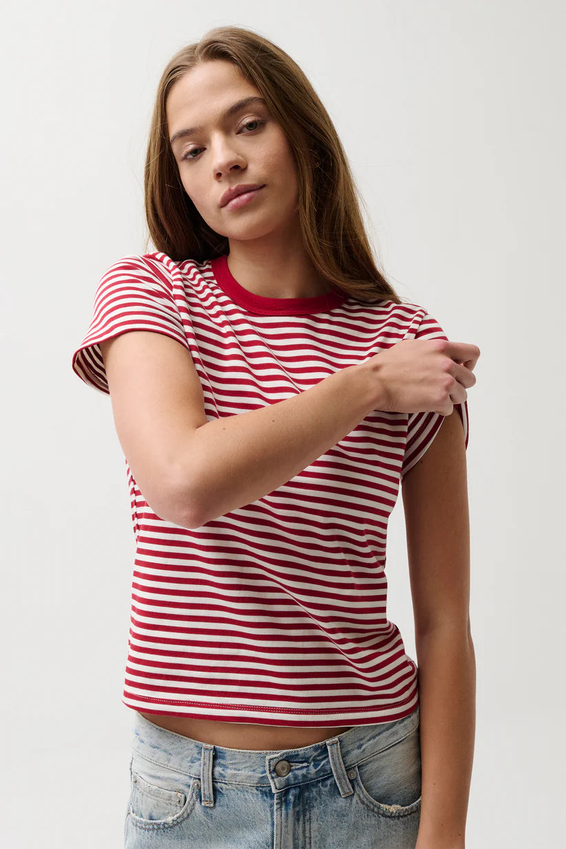 Pistola Alba Shrunken Striped Tee