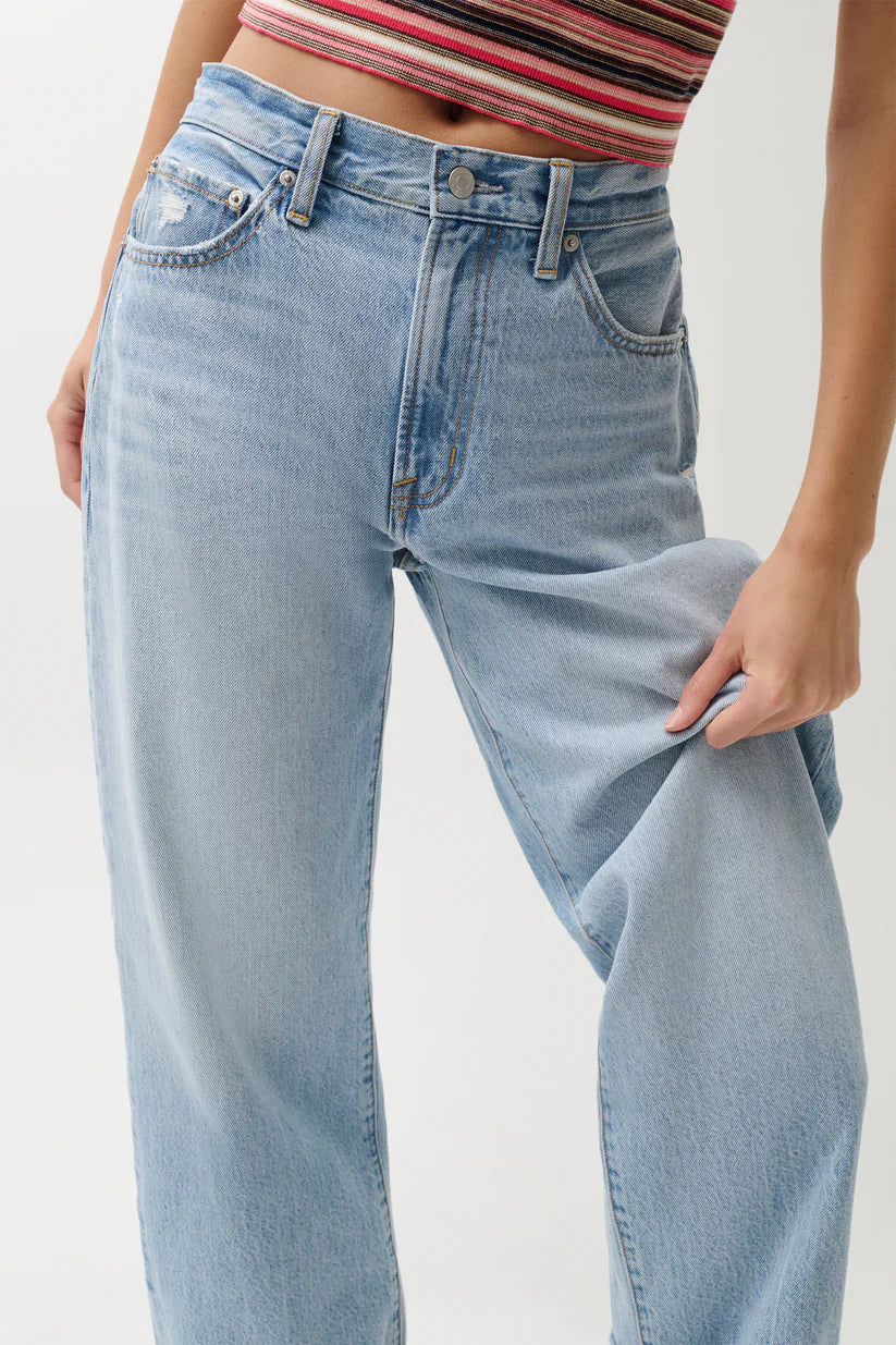 Pistola Donny Rolled Hem Boyfriend Pant