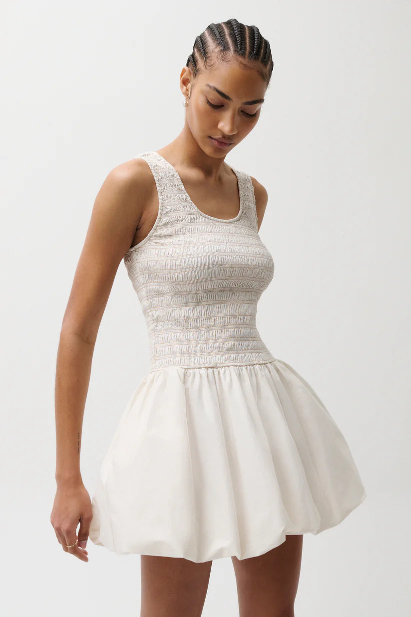 Pistola Ilona Bubble Hem Mini Dress