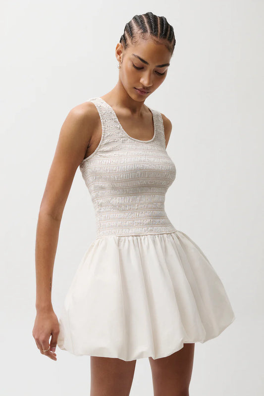 Pistola Ilona Bubble Hem Mini Dress