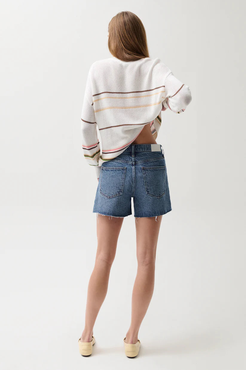 Pistola Kennedy Relaxed Mid Rise Cut Off