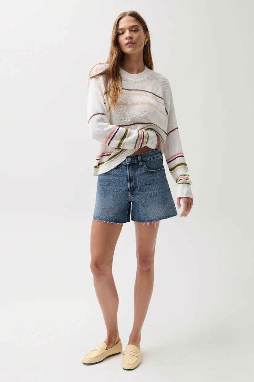 Pistola Kennedy Relaxed Mid Rise Cut Off