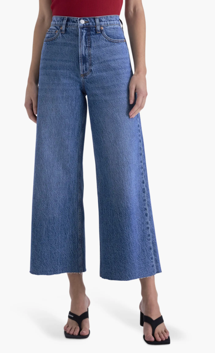 Pistola Lana Crop Ultra High Rise Wide Leg City Scape