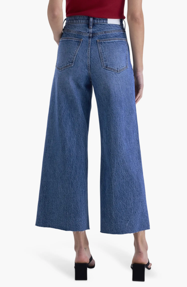 Pistola Lana Crop Ultra High Rise Wide Leg City Scape