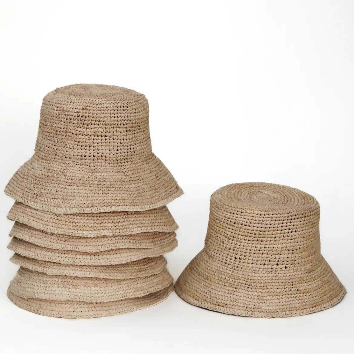 Augustine Isla - Raffia Bucket Hat