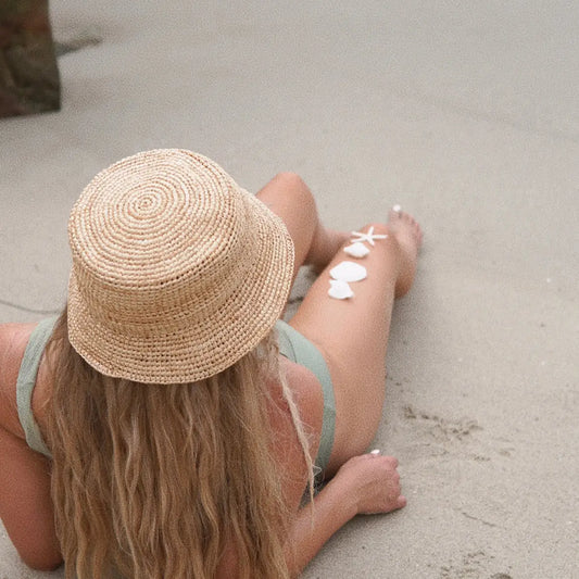 Augustine Isla - Raffia Bucket Hat