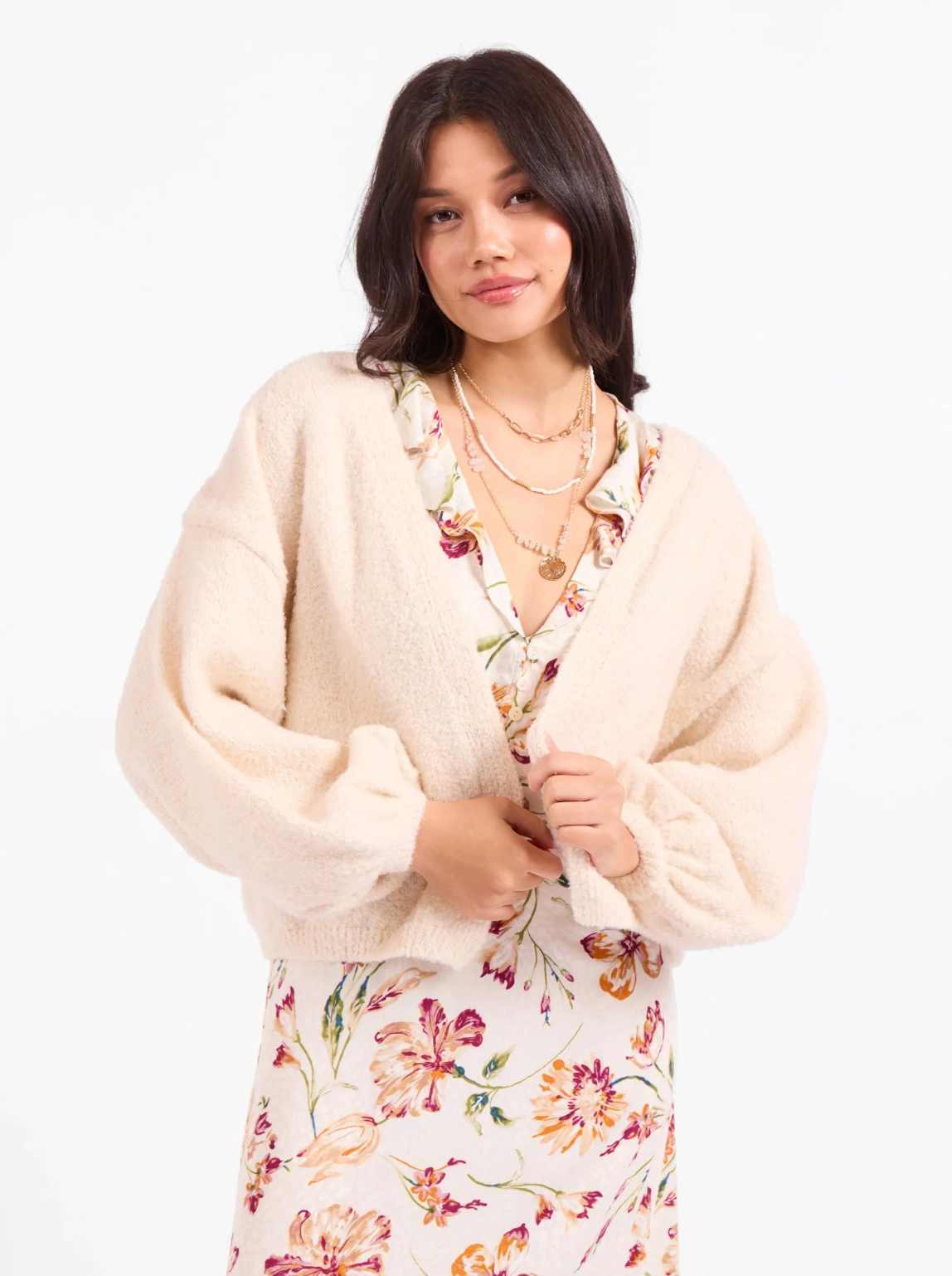 Sadie & Sage Marley Dolman Sleeve Sweater Cardi