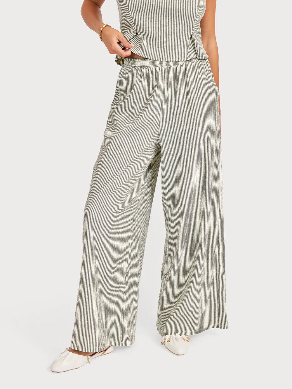 Sadie & Sage See Me Stripe Pants