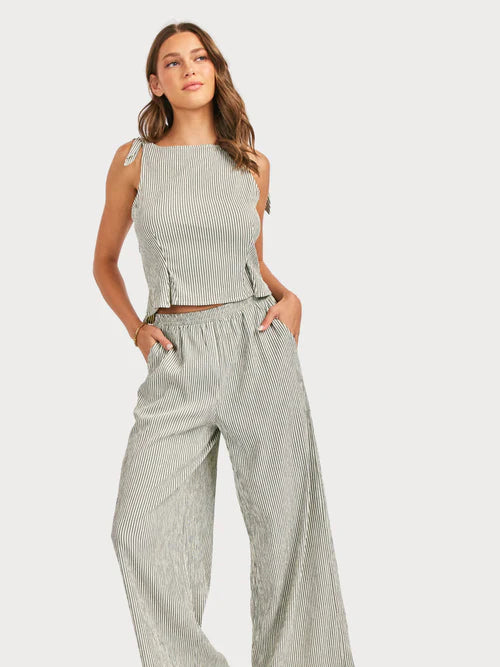 Sadie & Sage See Me Stripe Pants