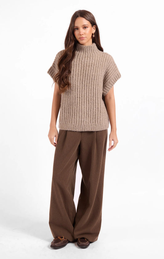 Sage The Label Granger Turtleneck Sweater Vest