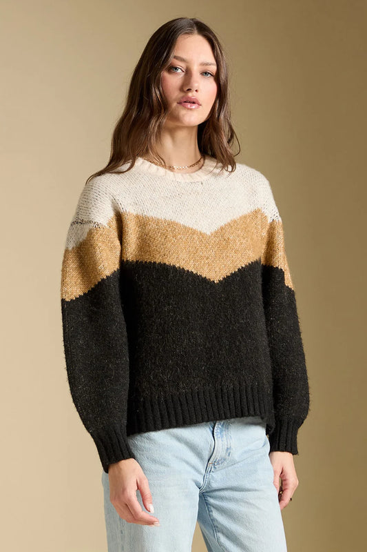 Salt Water Luxe Camron Chevron Sweater