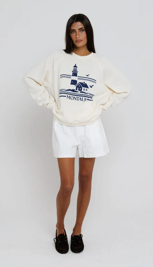Sunny Somewhere Montauk Lighthouse Sweatshirt