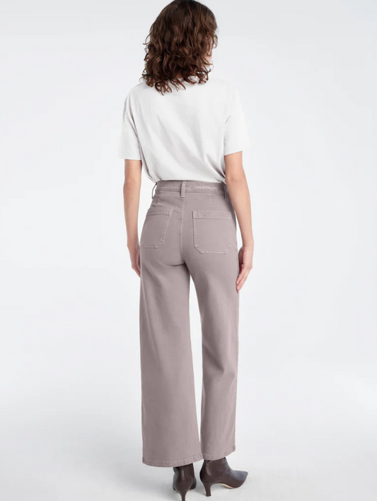 Favorite Daughter The Mischa Super High Rise Wideleg Ankle Pant