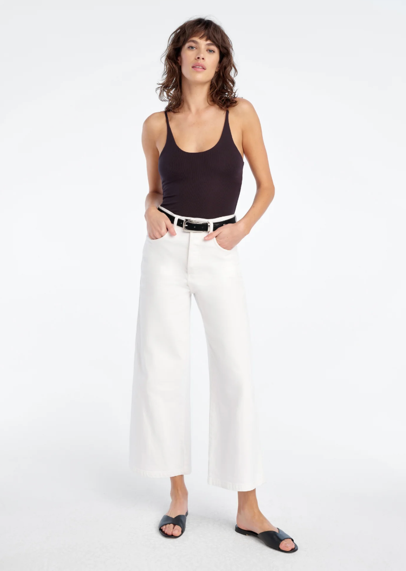 Favorite Daughter The Masha Super High Rise Wide Leg Crop