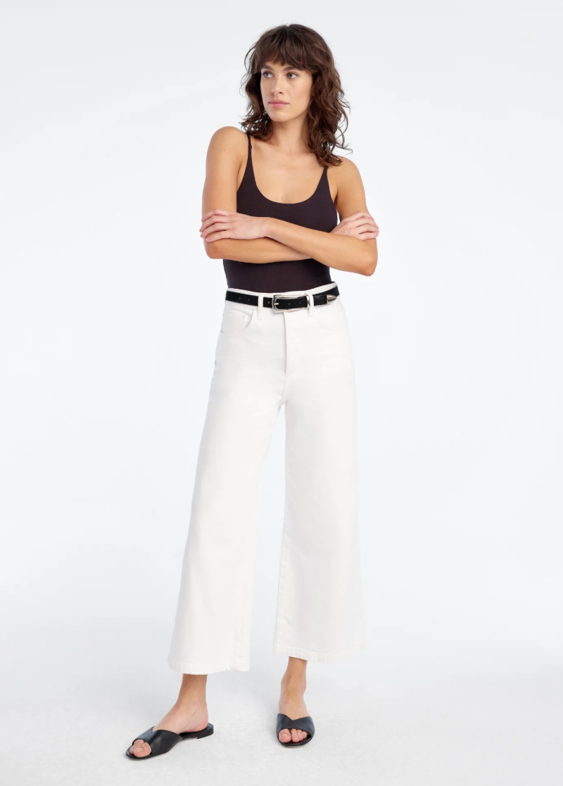 Favorite Daughter The Masha Super High Rise Wide Leg Crop