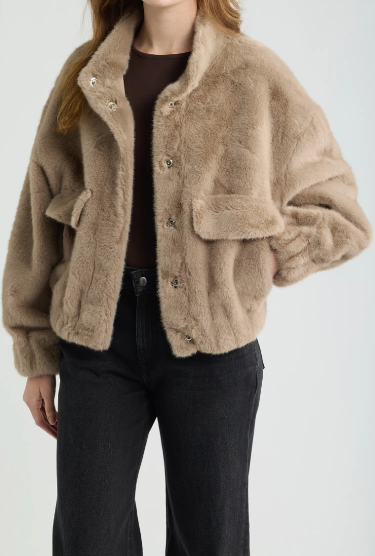 Deluc Badet Faux Fur Jacket