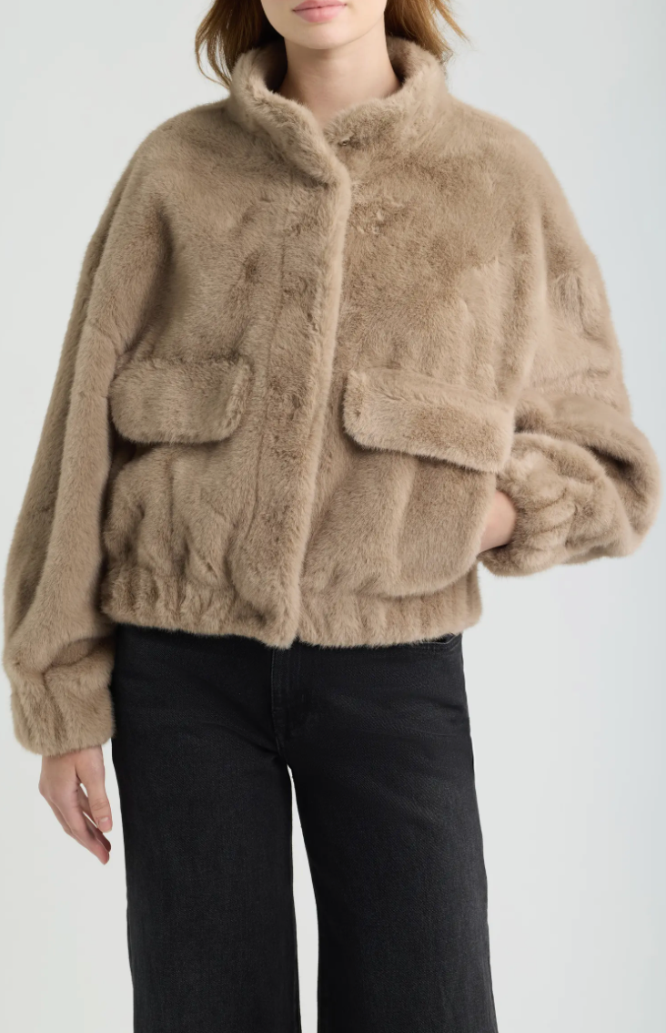 Deluc Badet Faux Fur Jacket