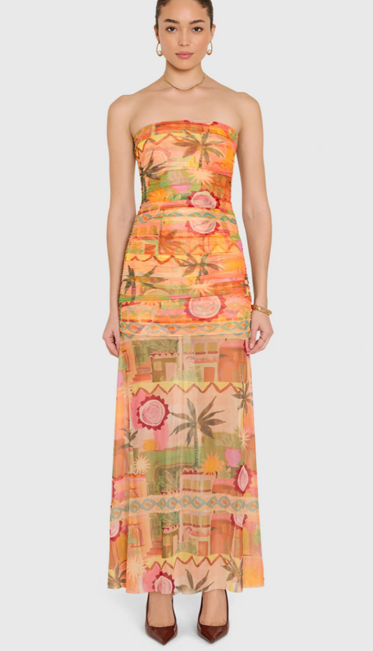 Amanda Uprichard Leo Maxi Dress