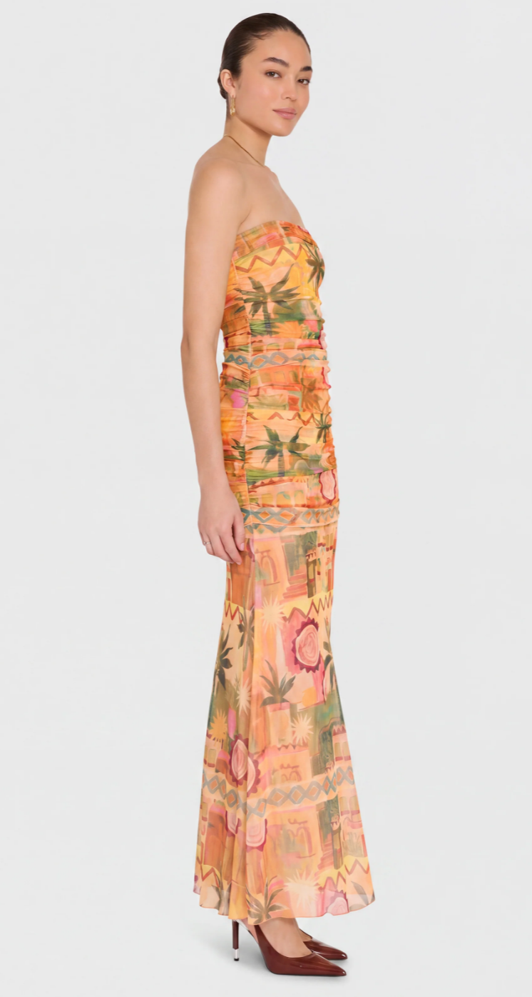 Amanda Uprichard Leo Maxi Dress