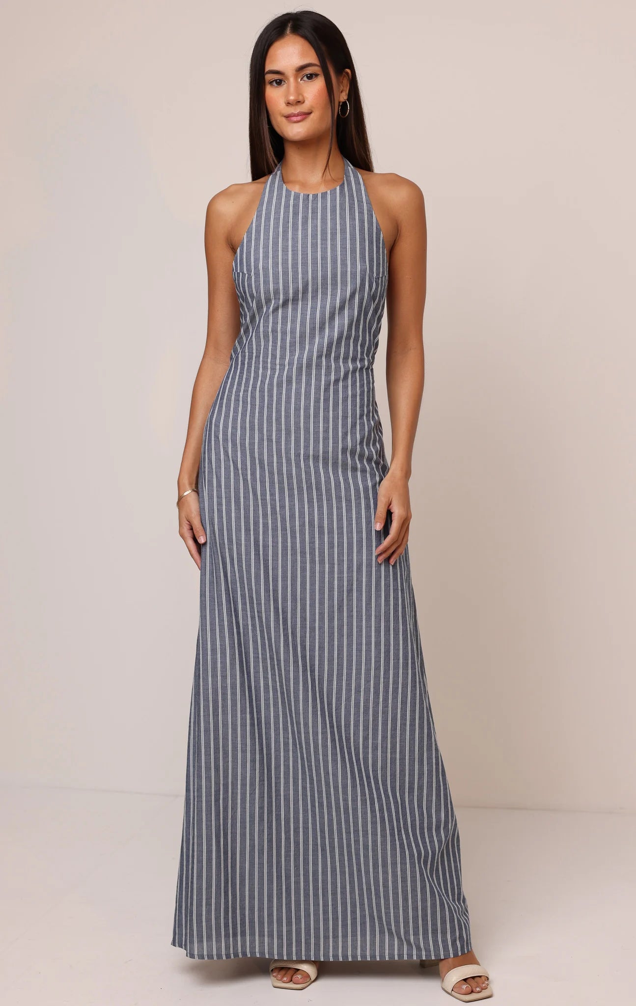 Shore Label Helena Maxi Halter Dress