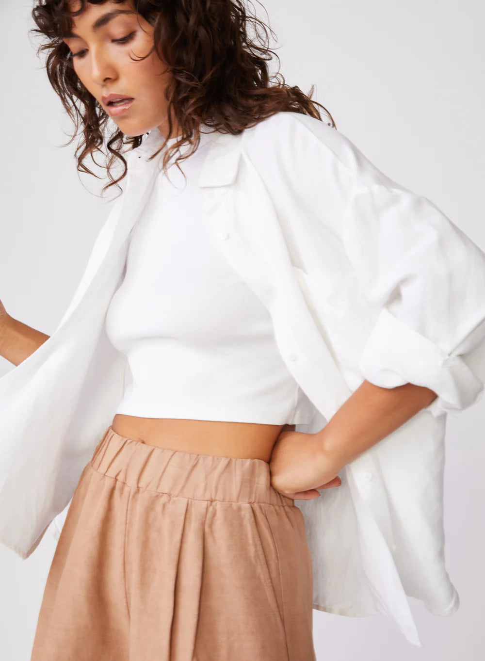 Stateside Linen Pocket Shirt