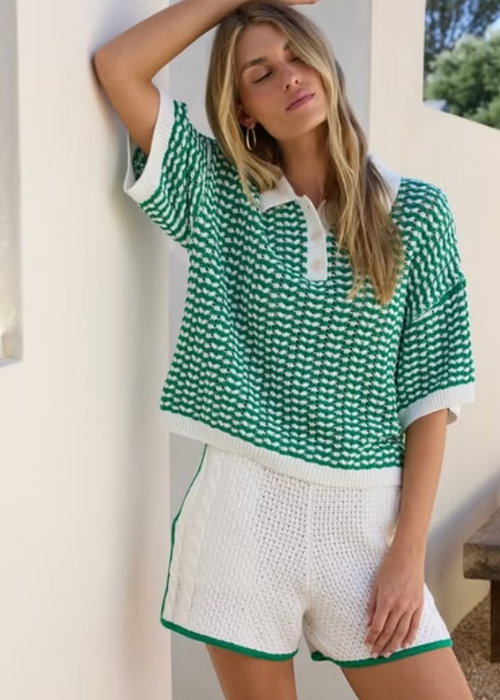 Stitches & Stripes Saxon Short