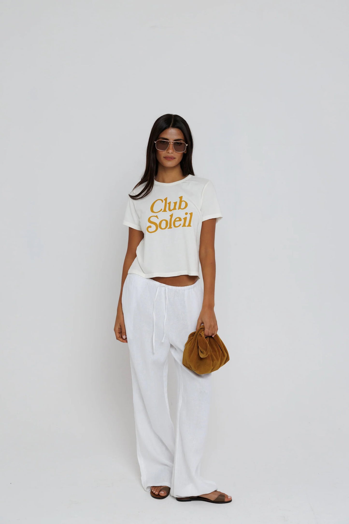 Sunny Somewhere Club Soleil Tiny Tee