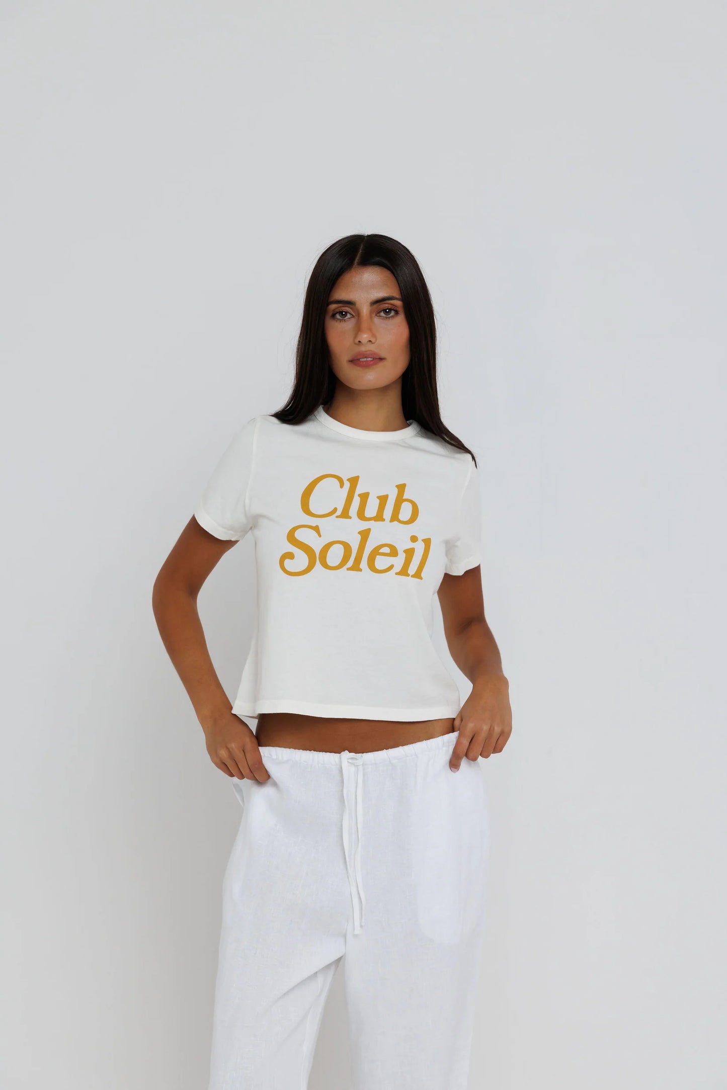 Sunny Somewhere Club Soleil Tiny Tee